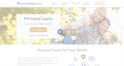 Desktop Screenshot of personalmoneyservice.com